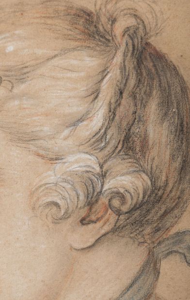 null French school of the XVIIIth century.

Portrait of a woman in profile.

Drawing...