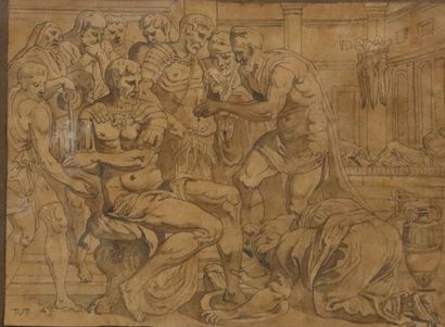 null 
Theodor VAN THULDEN (1606-1669), attributed to.



Biblical scenes.



Two...