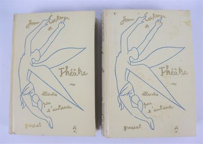 null COCTEAU (Jean), de l'Académie Française. 

Théâtre. Edition ornée par l'auteur...