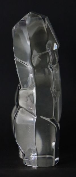 null Maurice LEGENDRE (1928), pour DAUM.

Tendresse.

Sculpture en verre transparent...