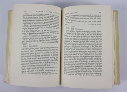 null COCTEAU (Jean), de l'Académie Française. 

Théâtre. Edition ornée par l'auteur...