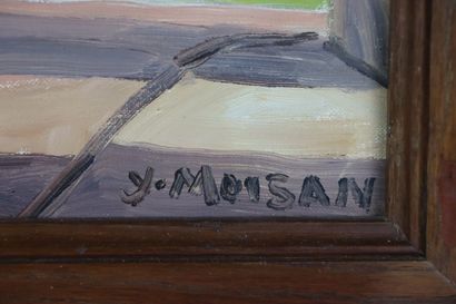 null Yves MOISAN (1908-1976).

La Porte du Croux.

Huile sur toile signée en bas...
