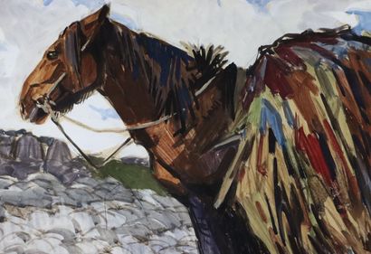null 
Mathurin MEHEUT (1882-1958).




Le vieux cheval, ou le ramassage du goémon...