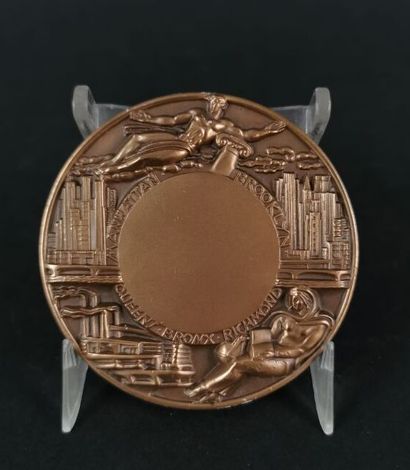 null Michael LANTZ (1908-1988), d'après.

Médaille d'honneur de la ville de New York,...