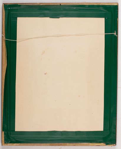  Jiri KOLAR (1914-2002). 
Composition. 
Collage sur papier, signé en bas à droite...