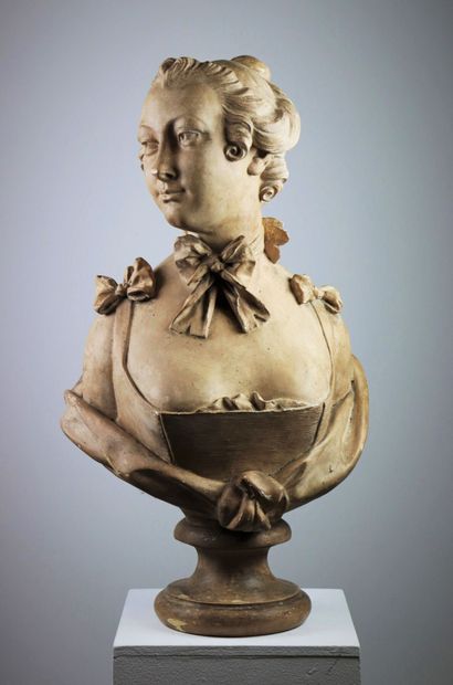 null Ecole française dans le goût du XVIIIème.

Buste de femme.

Sculpture en plâtre...