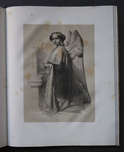  Jacques Joseph LECURIEUX (Dijon 1801-1867). 
Premières épreuves lithographiques....