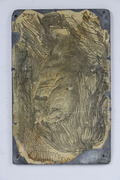  Gustave DORE (1832-1883) et attribué à. 
Important ensemble de bois gravés / matrices/...