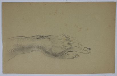 null Morgan RUSSELL (1886-1953).

Etudes de bras.

Ensemble de sept dessins au crayon...