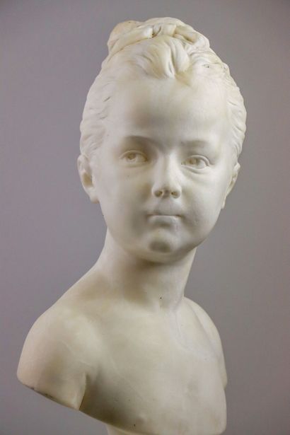 null 
Jean Antoine HOUDON (1741-1828), after.





Bust of Louise Brongniart.





Alabaster.





H_...