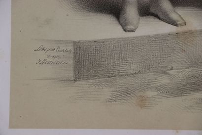 null Jacques Joseph LECURIEUX (Dijon 1801-1867).

Premières épreuves lithographiques.

Deux...