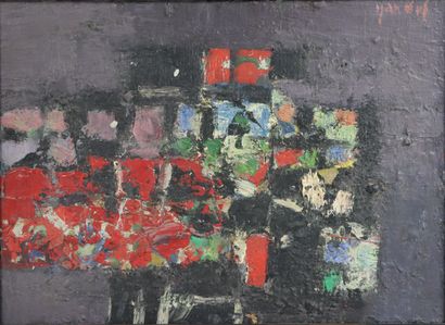null Jacques YANKEL (1920-2020).

Composition.

Huile sur toile, signée en bas à...