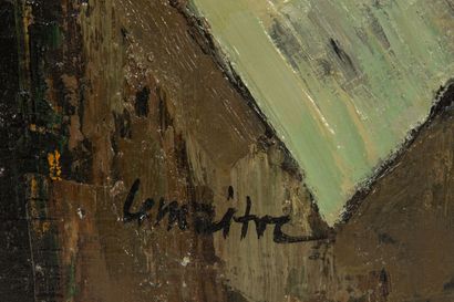 null André LEMAITRE (1909-1995).

Nature morte, 1962.

Huile sur toile, signée en...