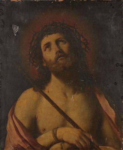 null Ecole BOLONAISE du XVIIIème siècle, suiveur de Guido RENI.

Ecce Homo.

Huile...