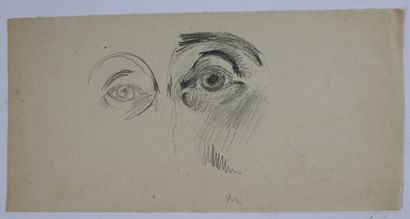 null Morgan RUSSELL (1886-1953).

Etudes de visages.

Ensemble de six dessins au...