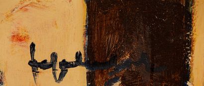 null Jef FRIBOULET (1919-2003).

Hommage à Gauguin.

Huile sur toile, signée en bas...