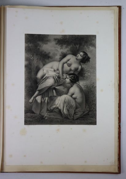 null Jacques Joseph LECURIEUX (Dijon 1801-1867).

Premières épreuves lithographiques.

Deux...