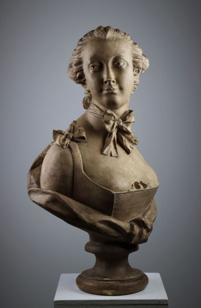 null Ecole française dans le goût du XVIIIème.

Buste de femme.

Sculpture en plâtre...