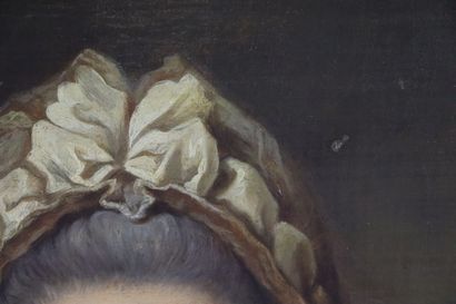 null François-Louis LONSING (Bruxelles 1739 - Léognan 1799).

Portrait de dame au...