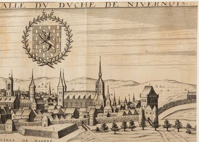 null Aspect de la ville épiscopale de Nevers capitale du duché du Nivernois", publiée...