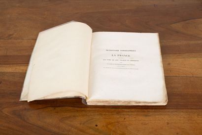 null SOULTRAIT (Georges, Comte de). 

Dictionnaire Topographique du Département de...