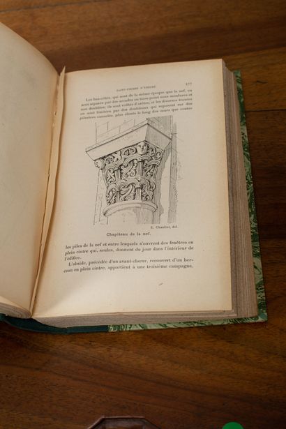  [ CONGRES ARCHEOLOGIQUES ] Guide Archéologique du Congrès de Moulins-Nevers 1913....