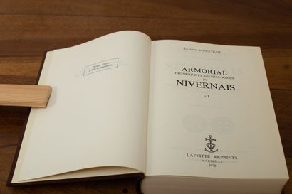 null SOULTRAIT (Comte George de ). 

Armorial historique et archéologique du Nivernais.

Marseille,...