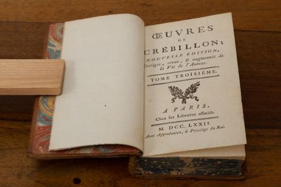 null Ensemble de séries d'ouvrages complètes du XVIIIème siècle : 

Les oeuvres de...