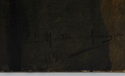 null Paul Louis MARTIN DES AMOIGNES (1850-1925).

Portrait d'homme.

Huile sur toile,...