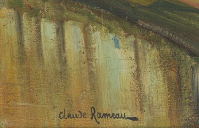 null Claude RAMEAU (1876-1955).

Canal à Sancerre.

Huile sur toile signée en bas...