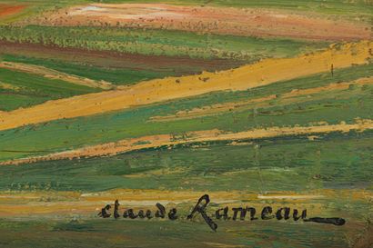 null Claude RAMEAU (1876-1955).

Le Val de Loire en hiver à Sancerre.

Huile sur...