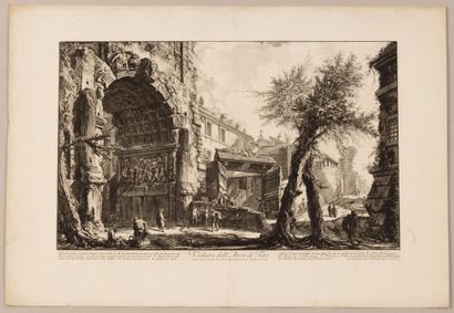 null Giovanni Battista PIRANESI (1720-1778).

Arco de Tito.

Gravure en noir.

H_41...