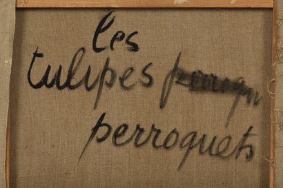 null Edouard GOERG (1893-1969).

Les tulipes perroquets.

Huile sur toile signée...