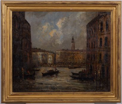 Édouard-Jacques DUFEU (1836-1900).
Venise,...
