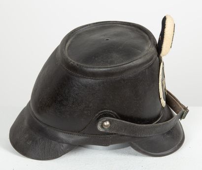 null Shako de l'infanterie de Landwehr prussienne Modèle 1860 Troupe .
Shako réalisé...