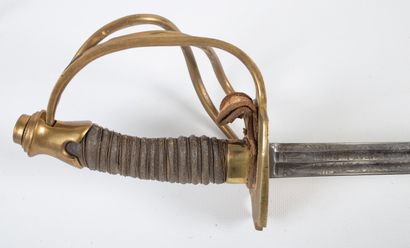 null Sabre de cuirassier prussien Modèle K.O.D.45 Officier .
Sabre d'officier de...