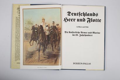 null Deutschlands Heer und Flotte .
Ouvrage sur l'armée et la Flotte allemande au...