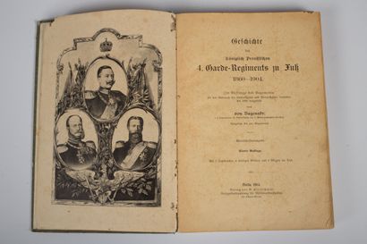 null Geschichte des 4.Garde Regiment zu Fuss 1860-1904.
Historique du 4° régiment...