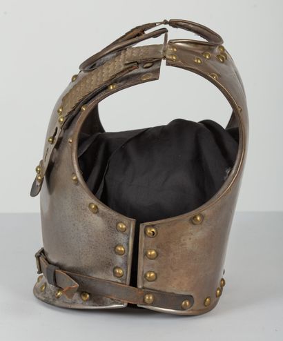 null Cuirasse de cuirassier prussien de la Ligne Modèle 1845 troupe
Cuirasse en métal...