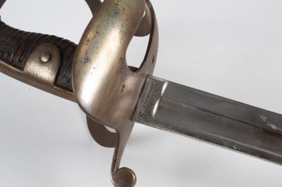 null Sabre de cavalerie prussienne Modèle K.S. 52 Troupe .
Adopté en 1852 par les...