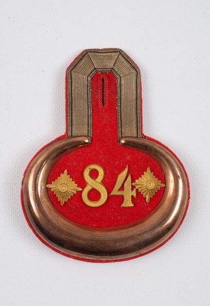 null Epaulette Capitaine du régiment d'infanterie prussien n° 84 (IXème Corps d'armée)...