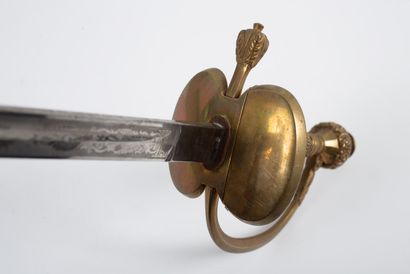 null Epée d'officier prussien Modèle 1816-1881 .
Epée adoptée pour les officiers...