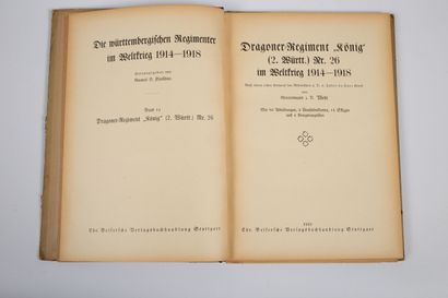 null Das Wurtemb. Drag.Regt. König in Weltkrieg 1914-1918 .
Historique de l'unité...