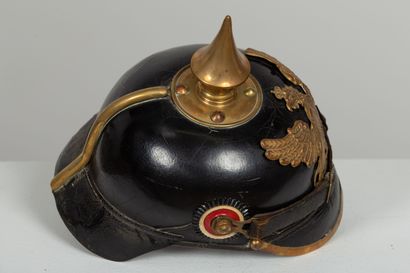 null Casque d'infanterie badoise Modèle 1895 Troupe.
Dernier modèle réglementaire...