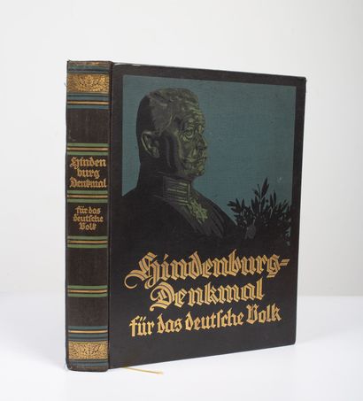 null Hindenburg Denkmal für das deutsche volk .
Livre sur le Maréchal von Hindenburg...