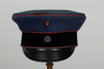 null Casquette (Offiziersmütze) modèle 1896 officier d'artillerie, Génie et troupes...