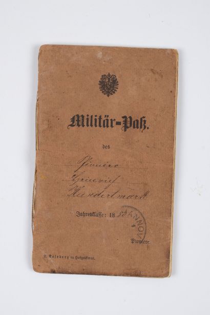 null Livret militaire allemand 1914. 
Bon état.