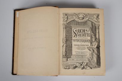 null Sachs-Vilatte Encyklopädisches Wörterbuch der Französischen und Deutschen Sprache.
Dictionnaire...