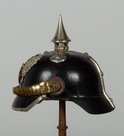 null Casque du régiment de dragons d'Oldenbourg n°19 Modèle 1867-1894 Troupe .
Casque...