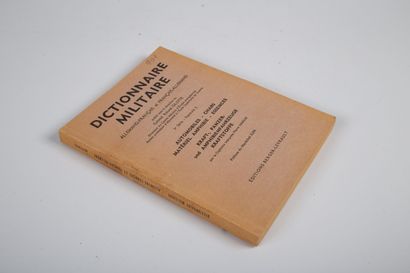 null Dictionnaire militaire Allemand-Français et Français-Allemand - 3° série - Fascicules...